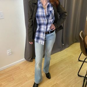 Hollister Boot Cut light wash Jeans 27w 31 l 5S